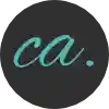 Circa logo with the abbreviation 'ca.' in a circle