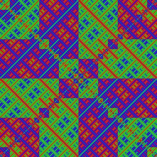 Perfect Shuffle Fractals preview