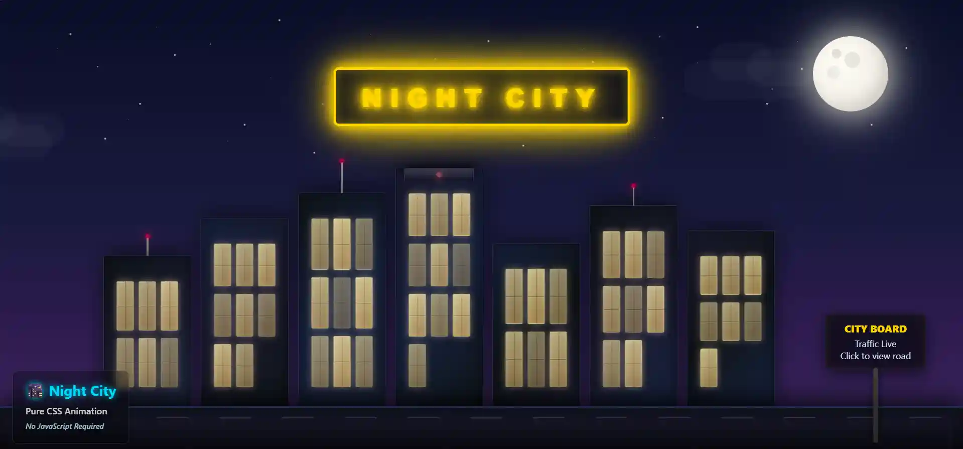 Night City - City View