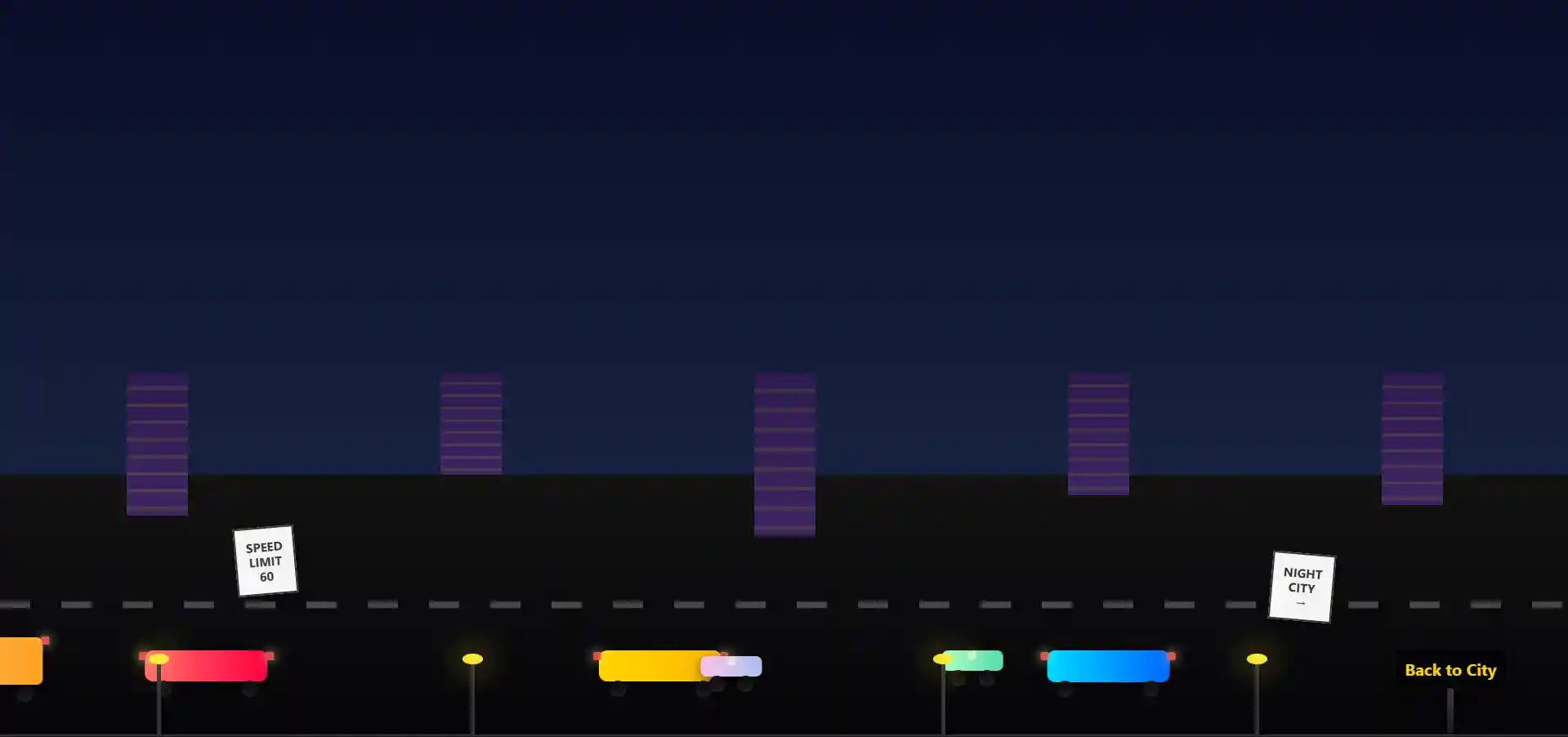 Night City - Road View