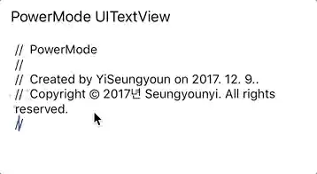 Shake_SparkAction_UITextView