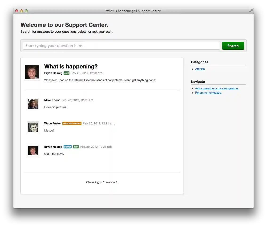 a common thread viewed by anonymous user