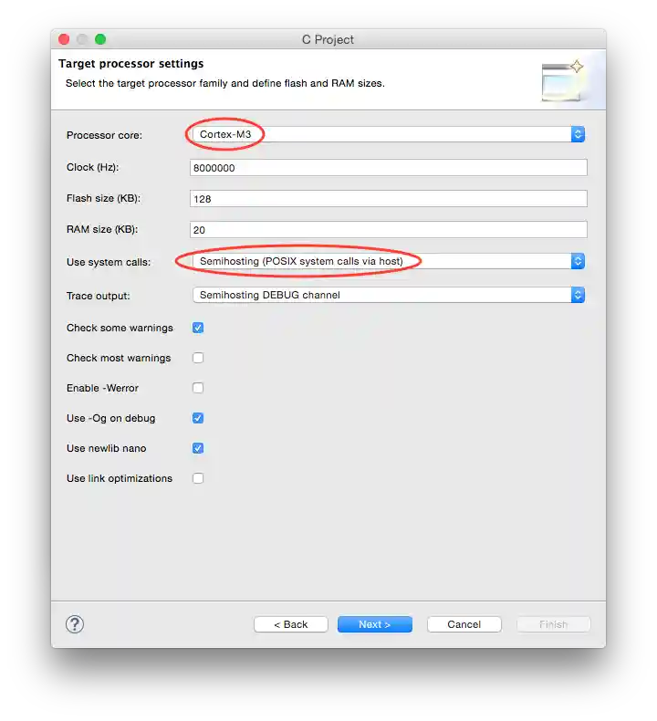 Hello Processor Settings