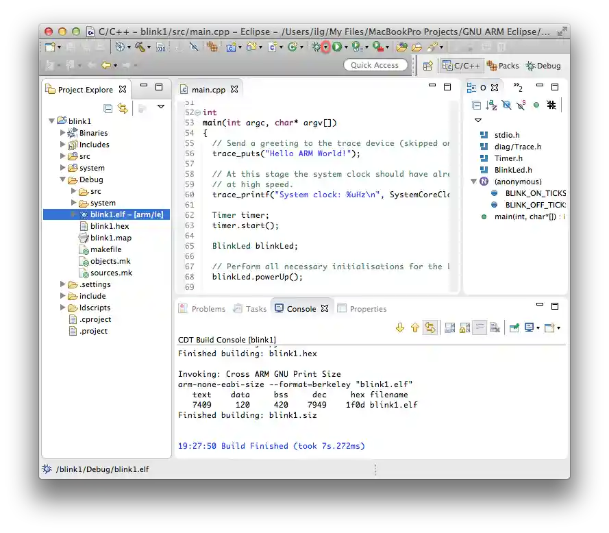 Debug Configurations