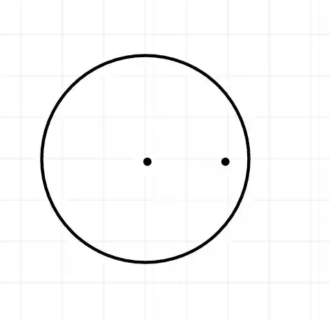 point inside circle