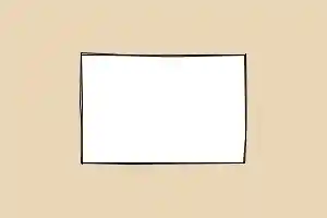 hand-drawn rectangle