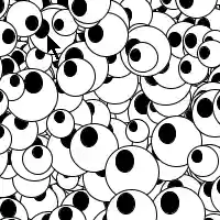 eyes following mouse