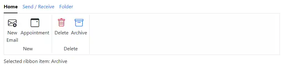 Blazor Ribbon - How it works