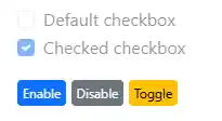 Blazor Bootstrap Checkbox Input Component - Disable