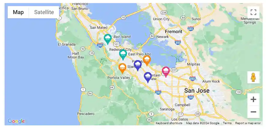 Blazor Bootstrap: Google Map component