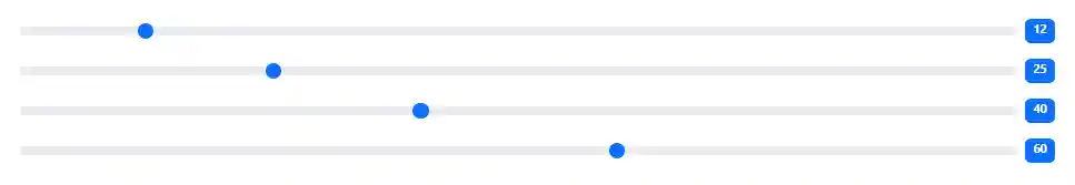 Blazor Bootstrap: Range Input Component - Step