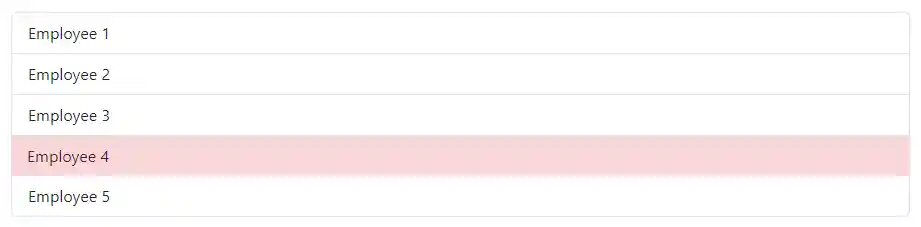 Blazor Sortable List - Disable item