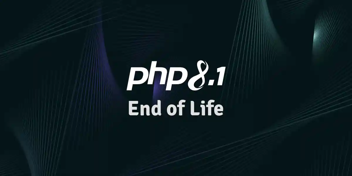 PHP 8.1 reached its End-of-Life