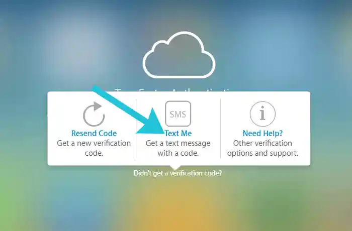 Text me an Apple verification code Text me an Apple verification code