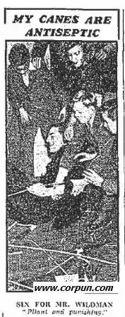 Wildman and students in scuffle