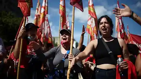 World Business Report, Nationwide union strike in Argentina over labor reforms