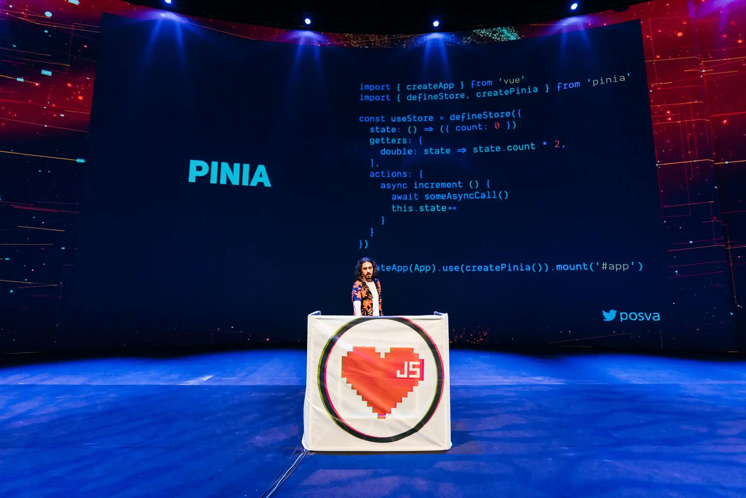 Posva introducing Pinia