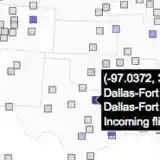 Scatter Plots on Maps