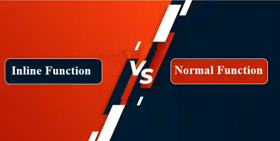 Differences between the inline function and the normal function in C++