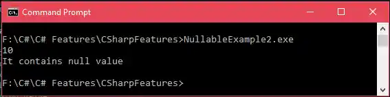 Csharp Nullable 2