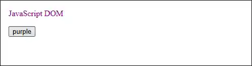 JavaScript DOM
