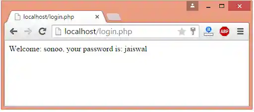 php login form handling