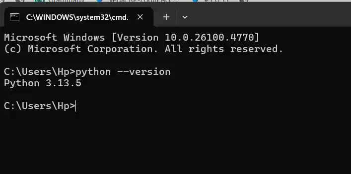 Python MySQL Environment Setup
