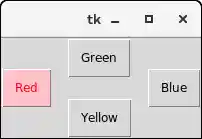 Python Tkinter Button