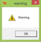 Python Tkinter messagebox