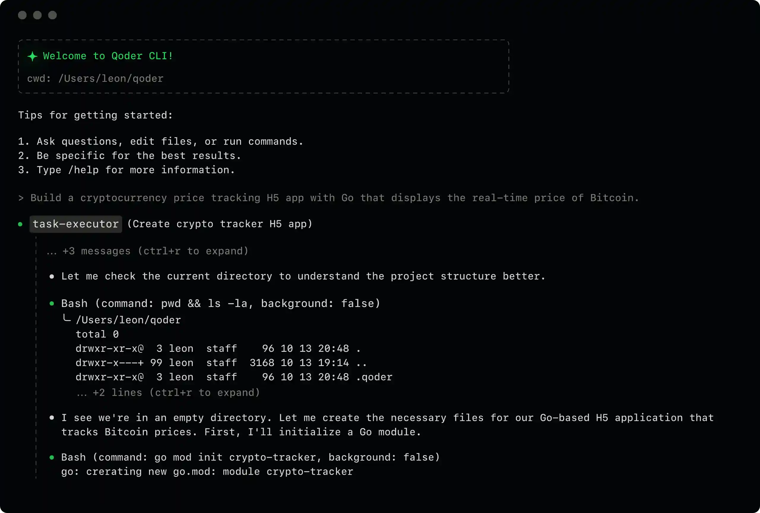 CLI Demo Content