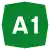 Autostrada A1 Albania.svg