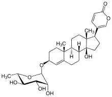 Proscillaridin structure.svg