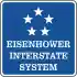 Eisenhower Interstate System sign