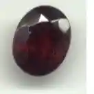 Garnet gemstone