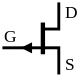 JFET P-dep symbol.svg