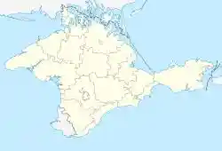 Sevastopol is located in Crimea