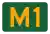 AUS Alphanumeric Route M1.svg