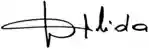 Dalida autogram signature.png