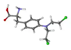 Melphalan ball-and-stick.png