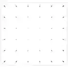 Sparse vector field representation