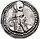 Coin of Ardashir I, Hamadan mint.