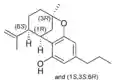 Chemical structure of Δ7-isotetrahydrocannabivarin.