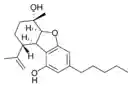 Chemical structure of cannabielsoin.