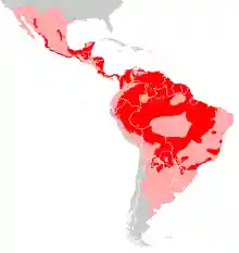 Panthera onca distribution.svg