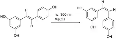 Resveratrol photoisomerization