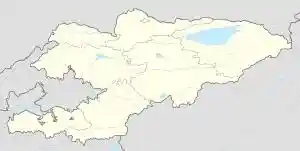 Osh is located in Kyrgyzstan