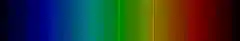 Color lines in a spectral range