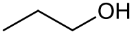 Propan-1-ol.svg