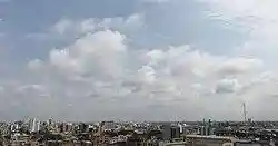 View of downtown Cotonou in 2019