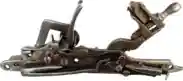 Internal view of a cocked snaphance lock